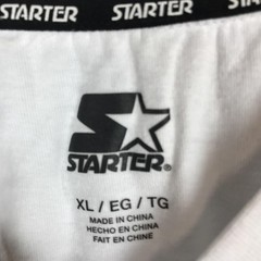 Starter Shirt Mens XL White Look For The Star 71 Graphic Tee Tagless Sports