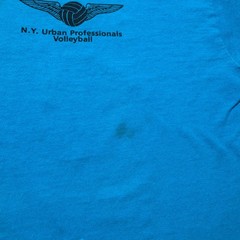 Vintage 90s NY Urban Professionals Volleyball Sports Keith Haring T-Shirt Large