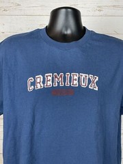 Cremieux Shirt Adult Large Blue Short Sleeve Stitched Graphic T Shirt New ST211