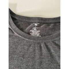 NWT Coastal Swell Charcoal Gray Lightweight Cotton‑Blend T‑Shirt Size XL