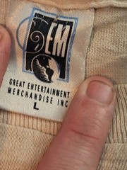 Vintage Traffic Rock Band Far From Home 1994 World Tour Concert Shirt Lrg RARE👕