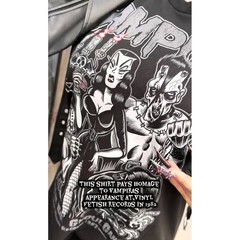Kreepsville Vampira Meets Ghoul Gang Shirt Tee Gothic Horror S-M-L-XL-2X-3X NWT