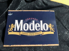 Modelo Men’s T-Shirt Size X-Large/Front-Back Graphics/Faded-Worn Look New w/Tags