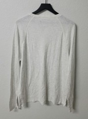 Faherty Cloud Cotton Henley Shirt Heathered Beige Pullover Men’s XL