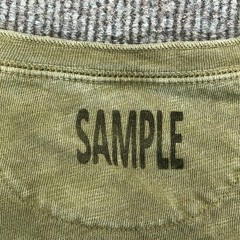Lucky Brand Shirt Mens Medium Green Long Sleeve Henley Tagless Jersey Tee Sample