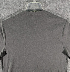 Banana Republic Men’s Large Luxe Touch Performance Tee Long Sleeve Charcoal NWT