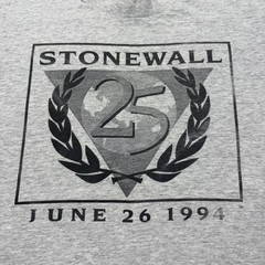 Vintage 1994 Stonewall 25th Anniversary Pride Crew T-Shirt USA – Size Medium