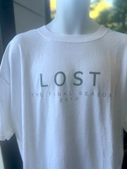 Vintage Lost Tv Show The Final Season White T-Shirt 2XL