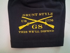 Grunt Style “Don’t Tread on Me” T-Shirt Men’s 2XL Graphic Shirt Black Yellow USA