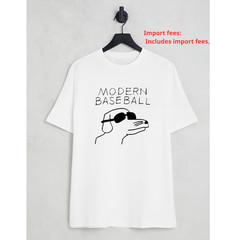 Modern Baseball & Dog Game Day T-Shirt, Unisex, Casual Sports Shirt