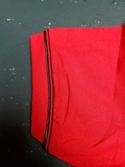 Men’s Bucheli Slim Fit Red Cotton/Lycra Stretch Fashion Tee Free Ship
