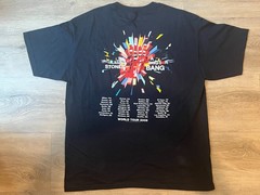 4 Rolling Stones Band Logo T-Shits, Bigger Bang Zip Code Tour MoMA 50 Years USED