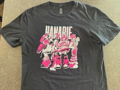 Hanabie 2025 Spring USA Tour limited Shirt Size Medium Gildan The Ritz, Raleigh