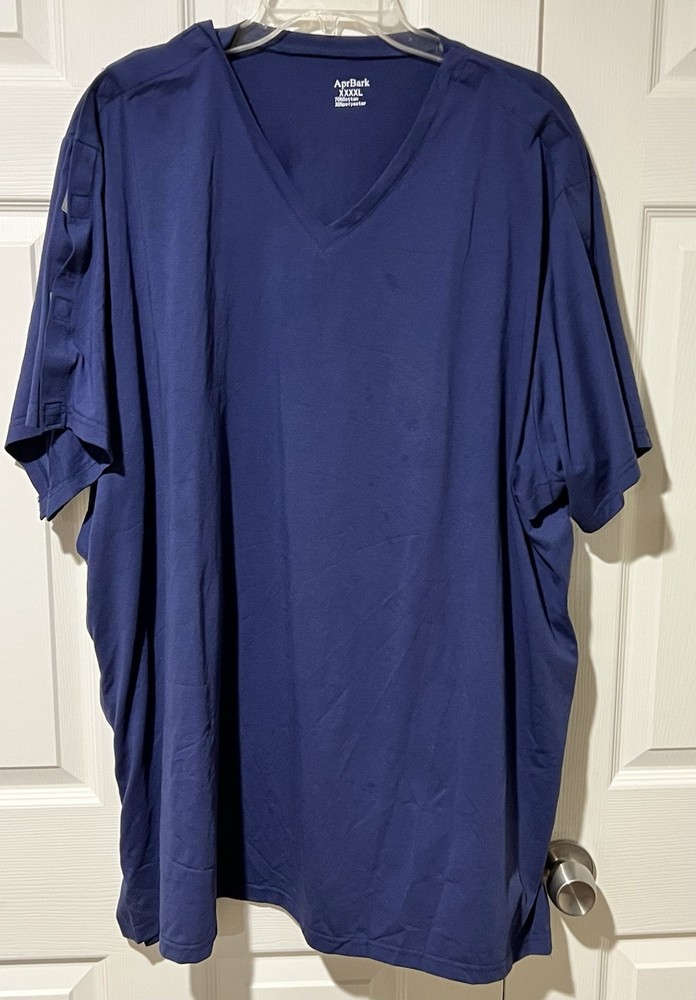 4XL, Post Shoulder Surgery Short Sleeve Shirts for Men, Tear Away Side & Top