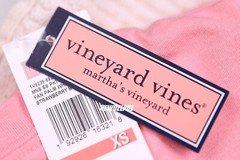 NWT Vineyard Vines Men SS Whale Pocket Crew T-Shirt Tee “FAN PALM WHALE FILL”