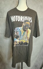 Brooklyn Mint Biggie Smalls Coogi Sweater Graphic Gray T-Shirt Men’s XXL NWOT