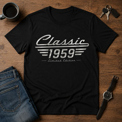 Classic 1959 Limited Edition Vintage Car 67th 68th 69th 70th 71th Birthday Mens