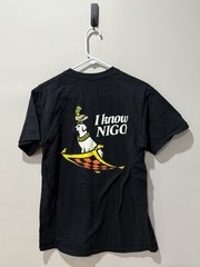 Human Made X Nigo “I Know Nigo” Black Men’s T Shirt Size Medium