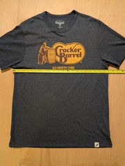 Cracker Barrel Old Country Store Unwind League Mens Original Logo T-Shirt Size L