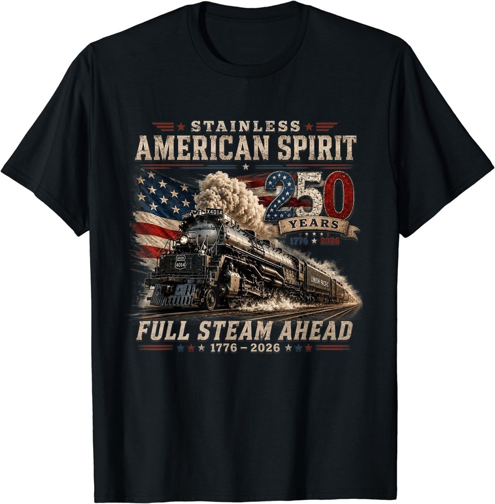 Big Boy 4014 Vintage 250 Steam Locomotive Railroad Train T-Shirt