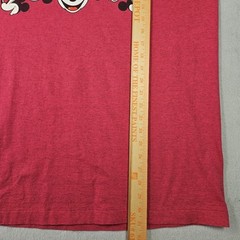 Vintage Disney Designs Mickey T Shirt Adult Large/ XL USA 90s Pink Disney Fan