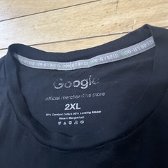 GOOGLE Alphabet, Android, Search, Gmail Official Shirt Men 2XL Black Hybrid XXL