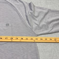 Huk Shirt Mens XL Gray Long Sleeve Crewneck Pocket Tagless Polyester Viscose