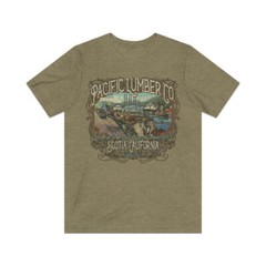 Pacific Lumber Company 1863 Vintage Men’s T-Shirt