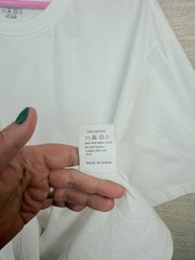 Moist Warren James Short Sleeve White 100% Cotton T Shirt Men’s Size XXL NWT