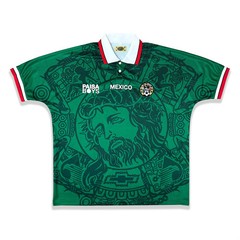 Paisa Boys – Mexico FIFA World Cup Seleccion Divina’ Jersey (Green) Size Large