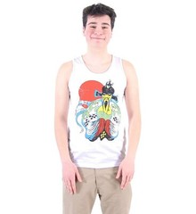 Unisex Halloween Cosplay Jack Burton Big Trouble Little China Costume Tank Top