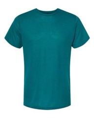 Tultex 254 Men Short Sleeve Tri-Blend Moisture Wicking Competitor New T-Shirt