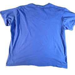 Roly Athens Greece Parthenon Graphic T-Shirt Mens 3XL Blue Cotton Atomic 150