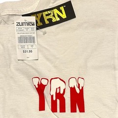 Yung Rich Nation YRN Migos Offset Cook Up Tee Graphic T-Shirt Men’s S White