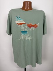 Sitka Alaska Shirt Adult XL Nature Eagle Mountain Outdoor Travel Souvenir Cotton