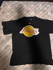Y2K Kobe Bryant Black, Un Graphic, Unisex T-Shirt, Majestic Brand Screen Print ￼