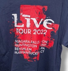 Live Rock Band 2022 Tour Concert Tee Alternative Rock NWOT