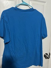 Malibu Jack’s Men’s Blue Graphic Print Crew Neck Short Sleeve T-Shirt