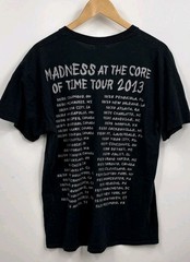 Gildan Men’s Black GWAR Madness At The Core Of Time Tour 2013 T-Shirt Size Large