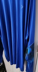 Men’s Old Navy Active Long Sleeve T-Shirt Solid Graphic Sleeves Blue Size 3XL