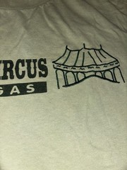 American Standard Las Vegas Circus Circus Graphic T-Shirt Short Sleeve Green M