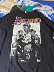Kobe Bryant Legend Graphic T-Shirt Black Mamba Tribute Tee