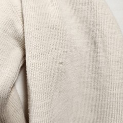Eddie Bauer Thermal Shirt Mens XXL Long Sleeve Knit Beige Outdoors Preppy Warm