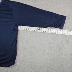 VTG Nike Reversible Long Sleeve Shirt Mens XL Blue Center Swoosh Y2K Spellout
