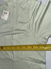 Club Monaco Mens Williams Short Sleeve Pocket Tee Green NWT Size Small Free Ship