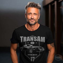 Men’s 1977 Pontiac Firebird Trans Am American Muscle Car T-Shirt