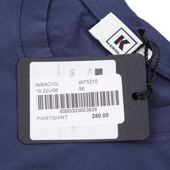 Kired by Kiton Extra-Slim Knit Crepe Cotton Long Sleeve T-Shirt XXL (Eu 56) NWT