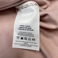 NEW Nike Jordan Wordmark 85 Embroidered Pink Tan T-shirt Mens Size XL