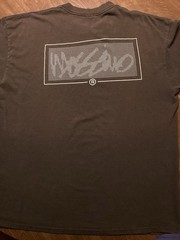 Vintage 90s Mossimo Shirt Size XL Brown Single Stitch Skater Grunge Era 2 Sided