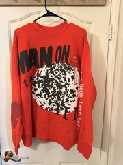 Kid Cudi CPFM TShirt Men Sz XL Man On The Moon Return 2 Madness Orange Concert